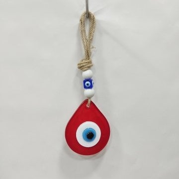Renkli Damla Nazar Boncuğu 8 Cm