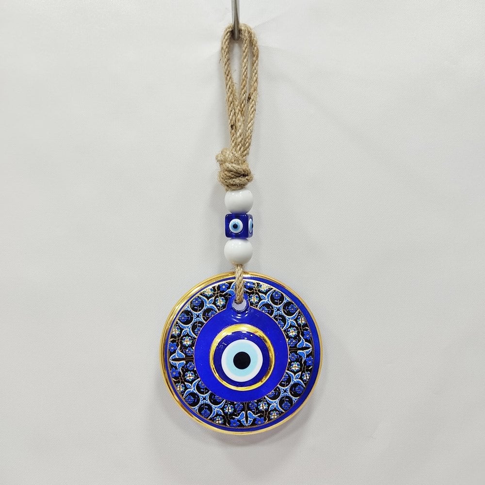 Çift Taş Nazar Boncuğu 11 cm